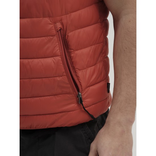 EMERSON 201.EM10.140 ORANGE Ανδρικό Αμάνικο Puffer Μπουφάν