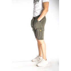 PACO&CO 213661 KHAKI Ανδρική Βερμούδα Cargo style