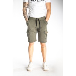 PACO&CO 213661 KHAKI Ανδρική Βερμούδα Cargo style