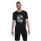 BISTON 45-206-039 BLACK T-shirt Μπλούζα με τύπωμα