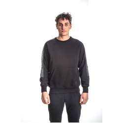 PACO&CO 218564 BLACK Ανδρικό φούτερ με τσέπη