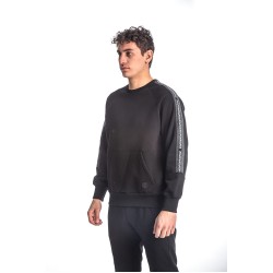 PACO&CO 218564 BLACK Ανδρικό φούτερ με τσέπη