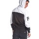 PACO&CO 218573 BLACK-WHITE Ανδρικό λεπτό φούτερ με κουκούλα