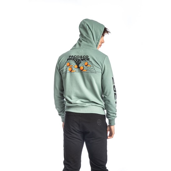 PACO&CO 218575 VERAMAN Ανδρικό φούτερ με κουκούλα και τσέπη 