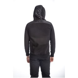 PACO&CO 218581 BLACK Ανδρικό φούτερ με κουκούλα