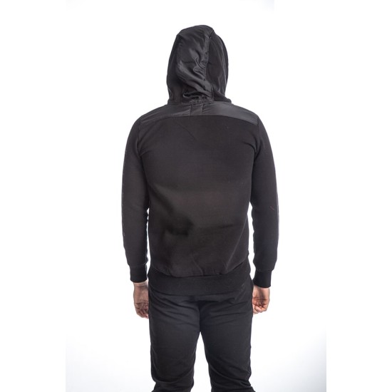 PACO&CO 218581 BLACK Ανδρικό φούτερ με κουκούλα