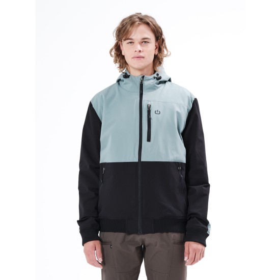 EMERSON 20-212.EM10.28 BLACK PINE FOG Ανδρικό casual μπουφάν 