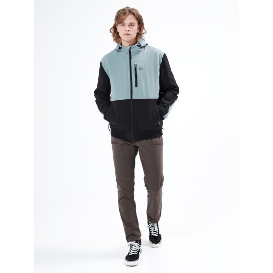EMERSON 20-212.EM10.28 BLACK PINE FOG Ανδρικό casual μπουφάν 