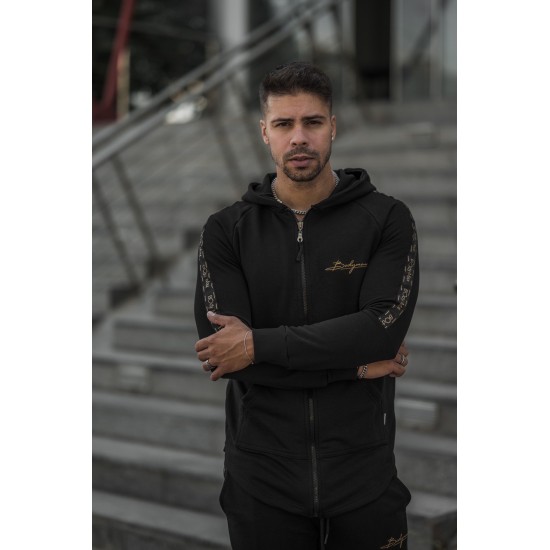 BODY MAX 8003 BLACK Ανδρική ζακέτα