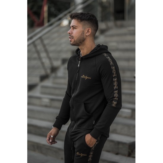 BODY MAX 8003 BLACK Ανδρική ζακέτα