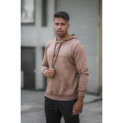 BODY MAX 5000 CHOCOLATE Ανδρικό φούτερ με κουκούλα