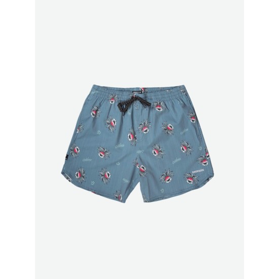 EMERSON 201.EM507.15 PR196 BLUE Ανδρικό μαγιό με all over σχέδιο