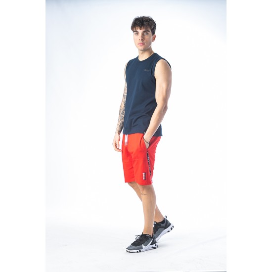 PACO&CO 201601 RED Ανδρική Αθλητική Βερμούδα 