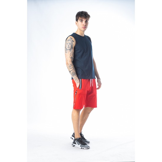 PACO&CO 201601 RED Ανδρική Αθλητική Βερμούδα 