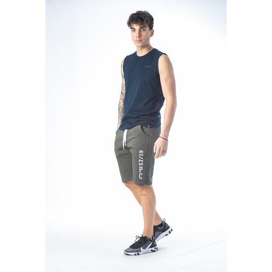 PACO&CO 201602 KHAKI Ανδρική Αθλητική βερμούδα