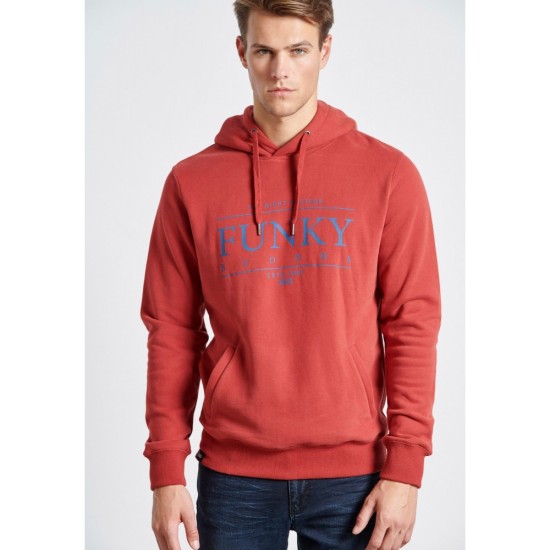 FUNKY BUDDHA FBM002-008-06 BRICK Ανδρικό φούτερ 