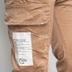 COSI JEANS VOMERO S21 CHOCOLATE - ΚΑΦΕ Cargo Παντελόνι με πιτσιλιές