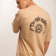 LOVE GENERATION TLO273 BEIGE Oversized T-Shirt 