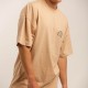 LOVE GENERATION TLO273 BEIGE Oversized T-Shirt 