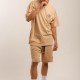 LOVE GENERATION TLO273 BEIGE Oversized T-Shirt 