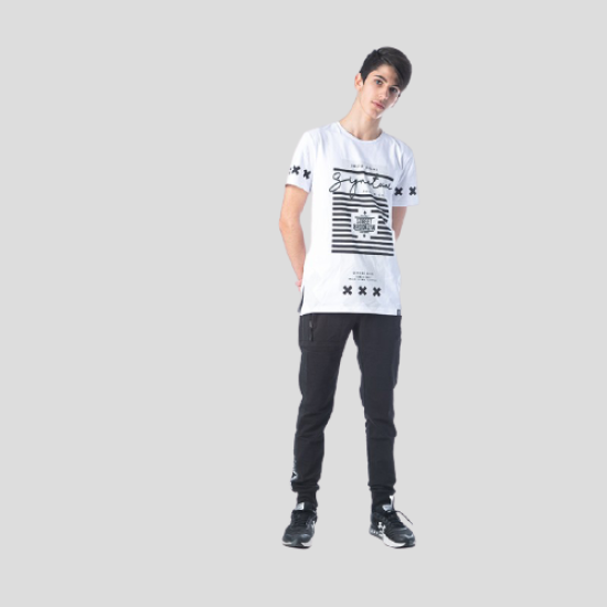 PACO&CO 201539 WHITE Τ-shirt με σχέδιο 