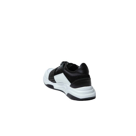 Ανδρικό δερμάτινο sneaker FENOMILANO 2963 WHITE