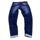 Ανδρικό jean παντελόνι Slim Fit Navy Back2Jeans T12A