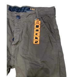 Ανδρικό βαμβακερό παντελόνι Street Fit Tobacco Back2Jeans 