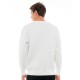 BISTON 48-206-026 WHITE Ανδρική πλεκτή μπλούζα 