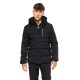 SPLENDID 50-201-010 BLACK ανδρικό κοντό μπουφάν με αποσπώμενη κουκούλα 