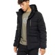 SPLENDID 50-201-010 BLACK ανδρικό κοντό μπουφάν με αποσπώμενη κουκούλα 