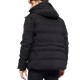 SPLENDID 50-201-010 BLACK ανδρικό κοντό μπουφάν με αποσπώμενη κουκούλα 