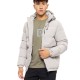 SPLENDID 50-201-027 LT GREY ανδρικό κοντό μπουφάν με ενσωματωμένη κουκούλα 