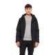 BISTON 50-201-107 BLACK Biston fashion ανδρικό μακρύ μπουφάν με ενσωματωμένη κουκούλα 