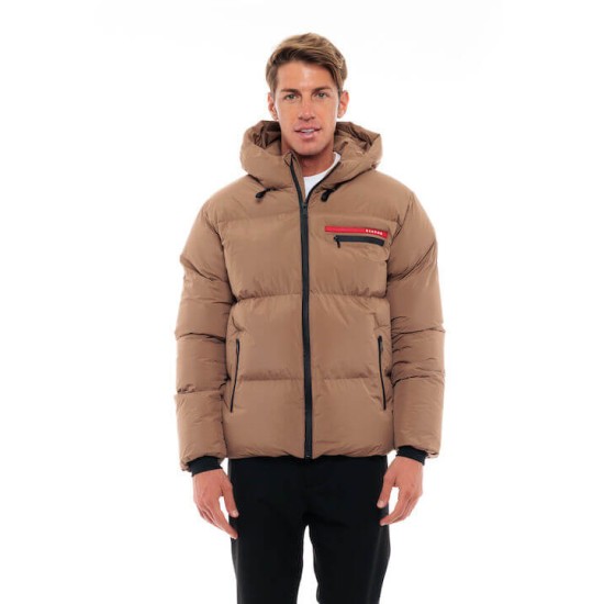 BISTON 48-201-055 CAMEL Ανδρικό κοντό Puffer 