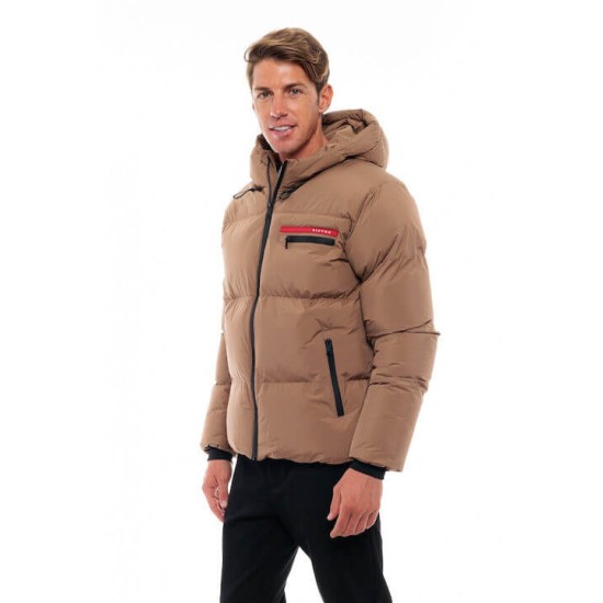 BISTON 48-201-055 CAMEL Ανδρικό κοντό Puffer 