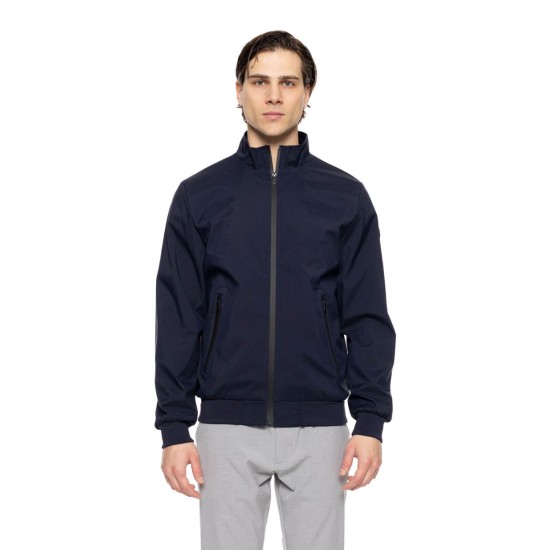 Biston fashion ανδρικό bomber πανωφόρι με γιακά 51-201-017 NAVY
