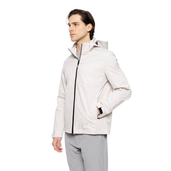 Biston fashion ανδρικό πανωφόρι με κουκούλα 51-201-026 ICE