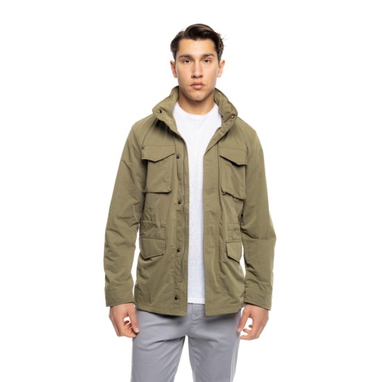 Biston 53-201-048 KHAKI Ανδρικό πανωφόρι 