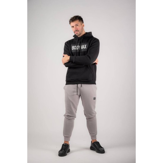 BODY MAX W6002 BLACK Ανδρικό φούτερ
