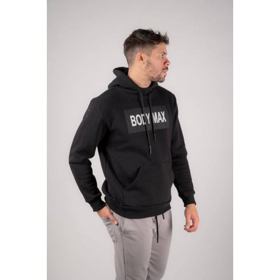 BODY MAX W6002 BLACK Ανδρικό φούτερ