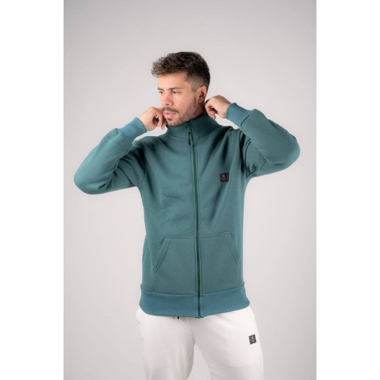 BODY MAX W8001 PETROL Ανδρική ζακέτα