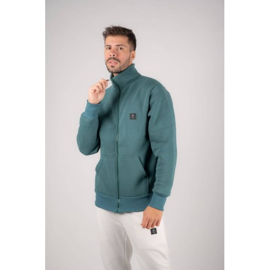 BODY MAX W8001 PETROL Ανδρική ζακέτα