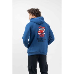 Ανδρικό φούτερ με κουκο΄ύλα BODY MAX Chicago Bulls NAVY Ανδρικό φούτερ με κουκο΄ύλα BODY MAX Chicago Bulls NAVY