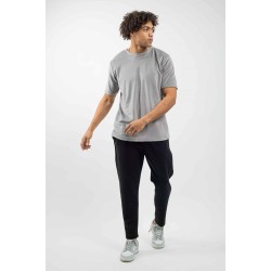 Ανδρικό T-Shirt Βελούδο BODY MAX PR-9005 GREY 