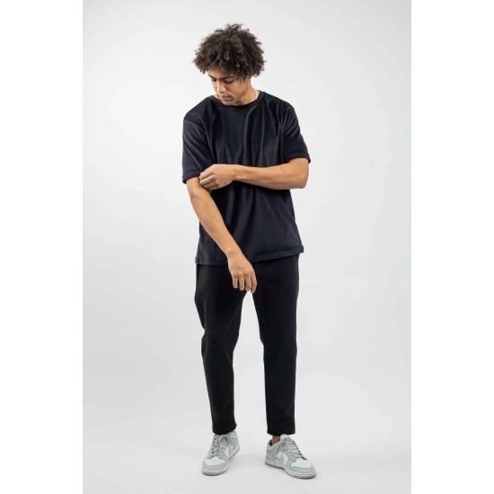 Ανδρικό T-Shirt Βελούδο BODY MAX PR-9005 BLACK