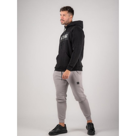 BODY MAX W6002 BLACK Ανδρικό φούτερ