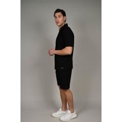 BODY MAX PR-9007 BLACK POLO χωρίς κουμπιά