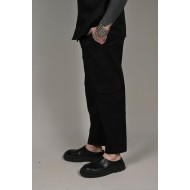 BODY MAX PR-9023 BLACK Παντελόνι cargo cropped