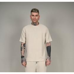 BODY MAX PR-9010 BEIGE T-SHIRT Oversized relaxed fit